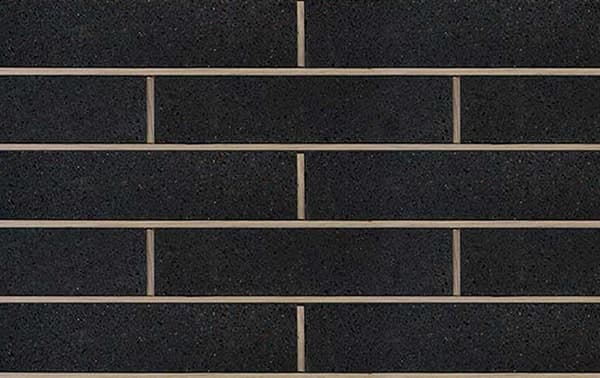 تصویر 1 از آجر نما مشکی آذرخش در اندازه های مختلف